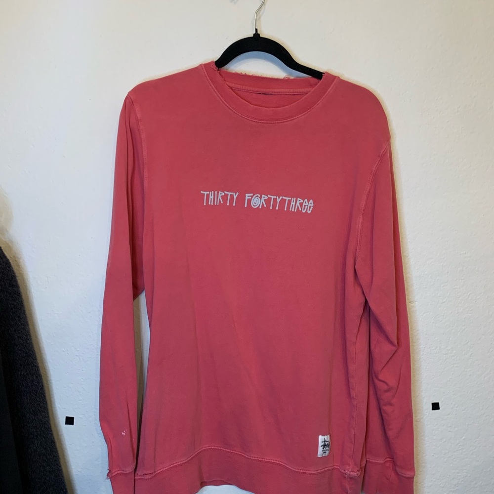 Stussy Pink Sweatshirt